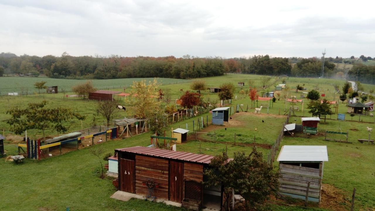 La Petite Ferme De Pouillon - Parc Animalier - Aire De Loisirs Bed & Breakfast ภายนอก รูปภาพ